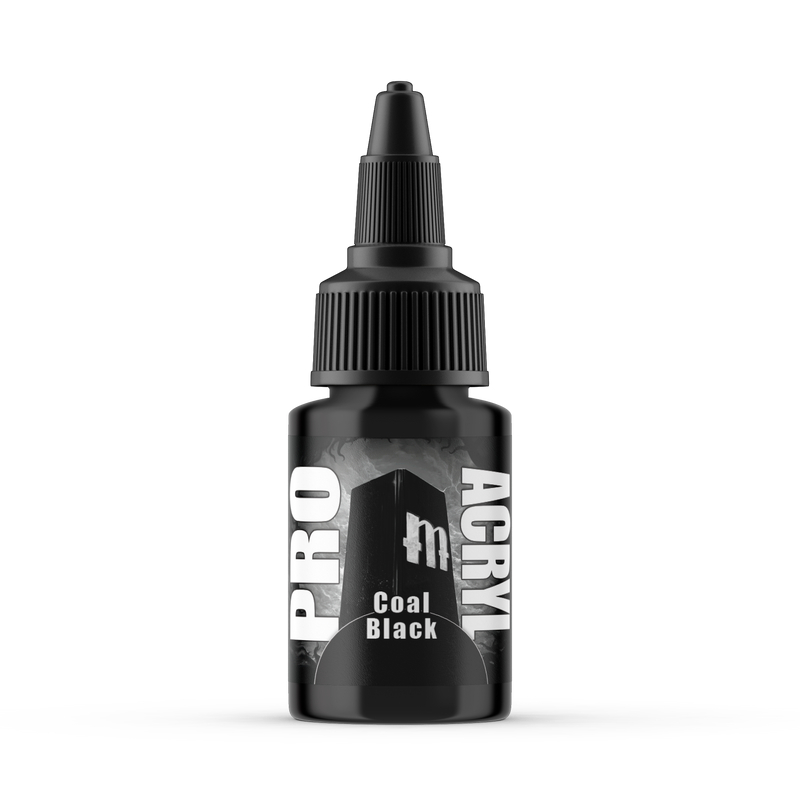 Pro Acryl: Coal Black (22ml)