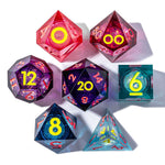 Synthwave 7-Piece Palette Liquid Core Dice