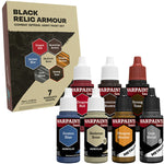 Combat Se7ens: Army Paint Set - Black Relic Armor