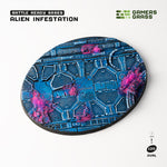 Battle Ready Bases: Alien Infestation- Oval 75mm (x3)