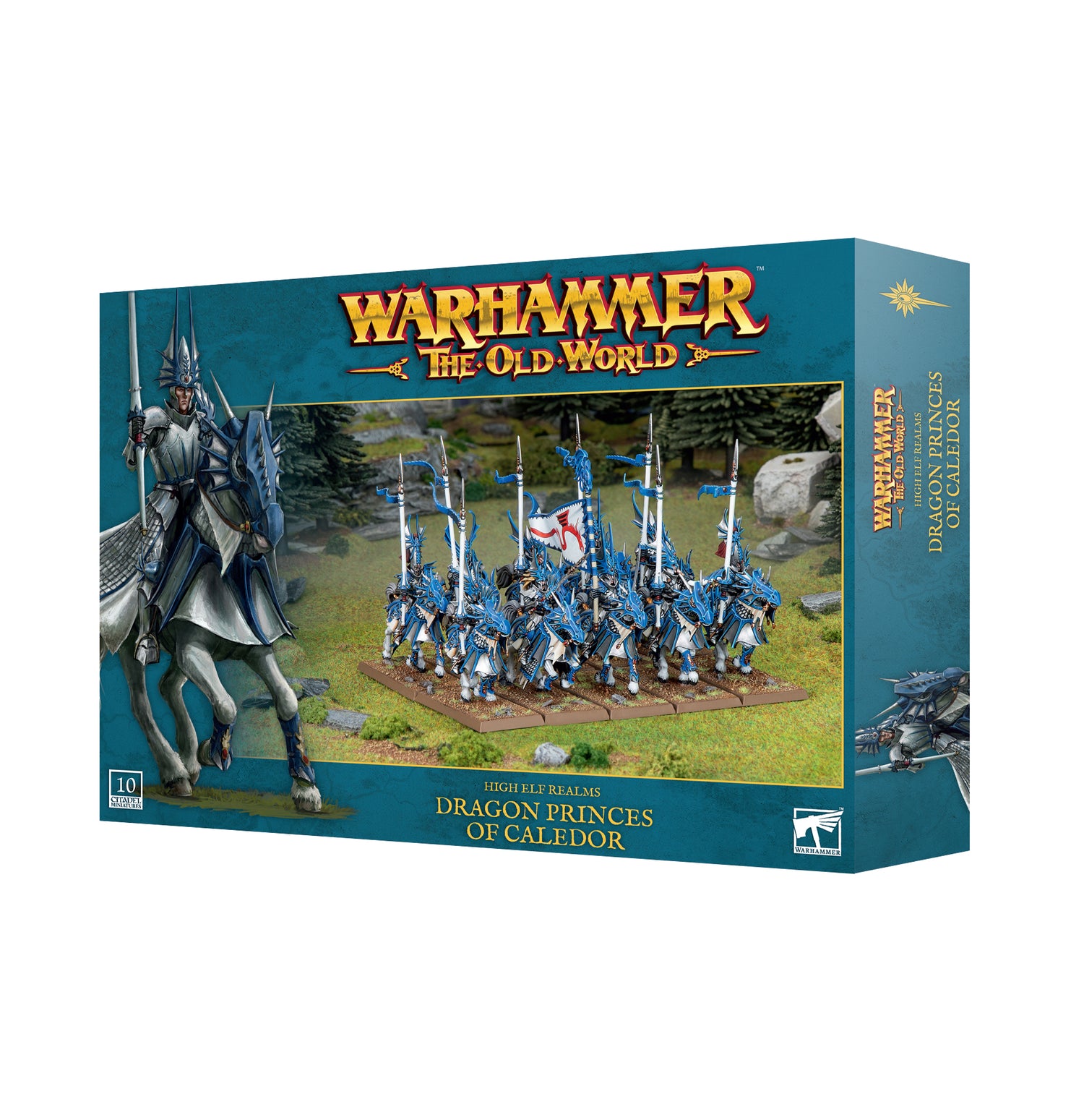 Warhammer: The Old World - High Elf Realms Dragon Princes of Caledor