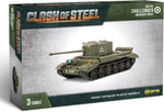 Clash of Steel: British - Challenger Armoured Troop (x3 Plastic)