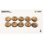 Battle Ready Bases: Deserts of Maahl- Round 25mm (x10)