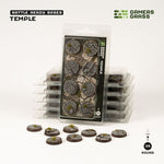 Battle Ready Bases: Temple- Round 28mm (x8)