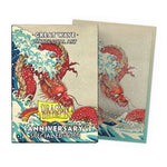 Dragon Shield: Matte Dual Art - 25th Anniversary Special Edition Great Wave (100)