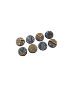 Micro Art Studio: Cobblestone Bases: Round 32mm (4)