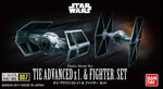 Star Wars Model Kit: Vehicle Model- 007 TIE Advanced x1 Fighter Set