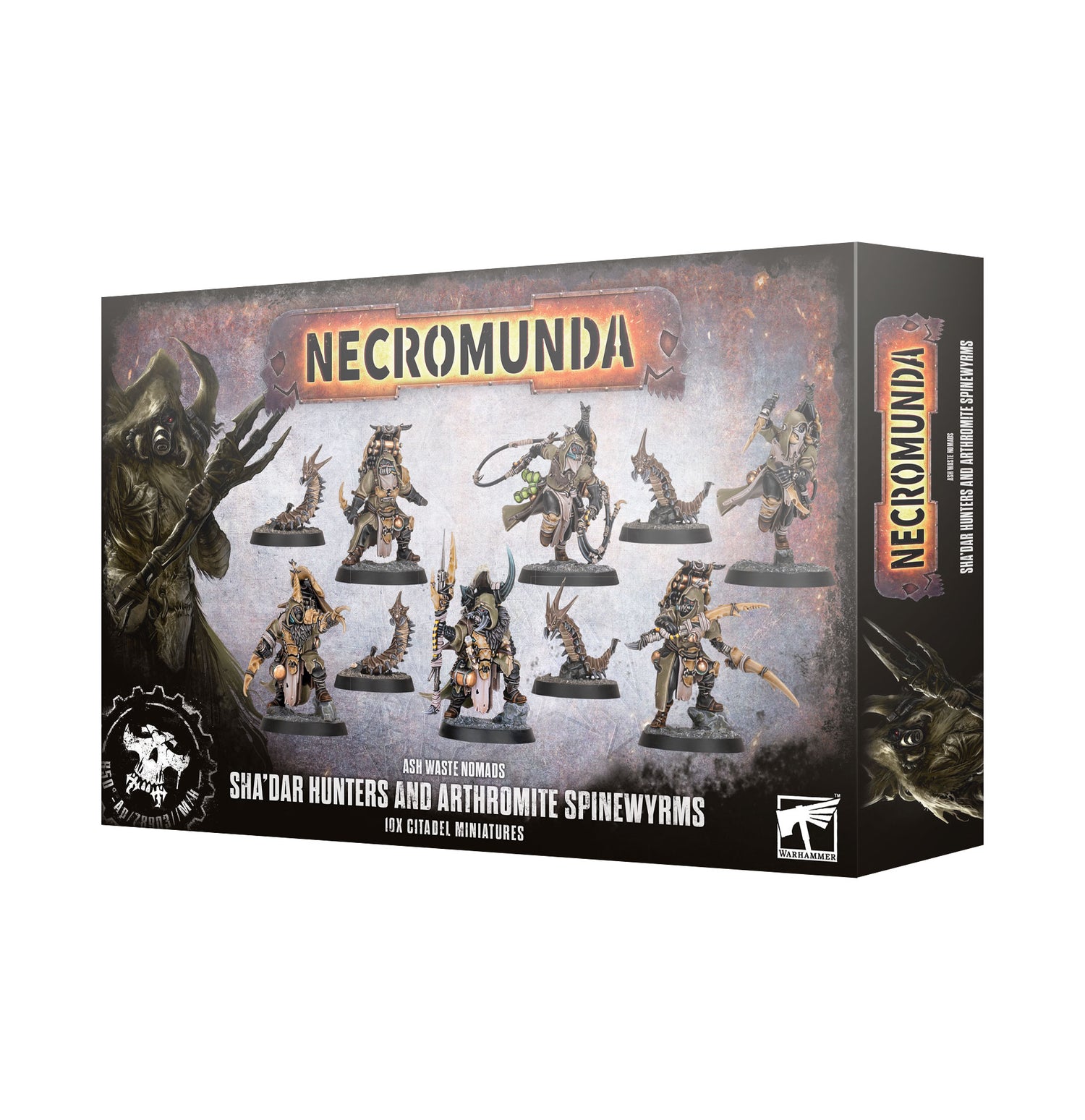 Necromunda: Ash Wastes - Sha'dar Hunters & Arthromite Spinewyrms