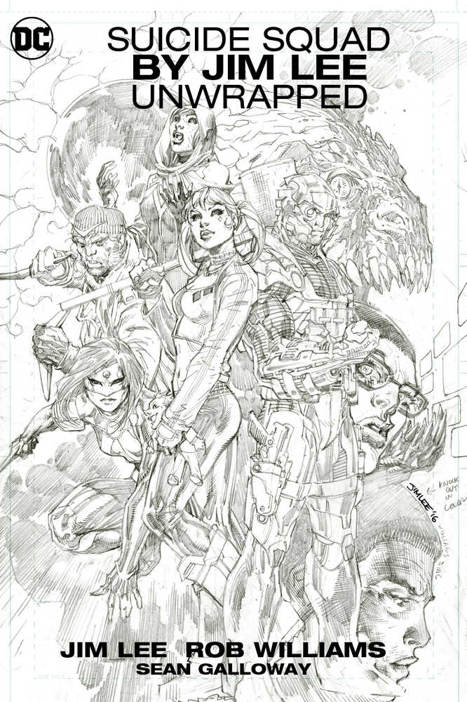 Suicide Squa D Unwrapped By Jim Lee Hardcover