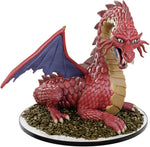 Dungeons & Dragons: Icons of the Realms Set 31 50th Anniversary Classic Red Dragon Boxed Miniature