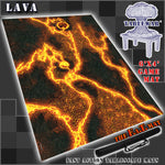 Tablewar 6x4 'Lava' F.A.T. Mat Gaming Mat