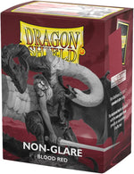 Dragon Shield: Matte Blood Red Non-Glare Sleeves (100)