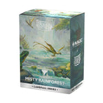 Dragon Shield Sleeves: Standard Dual Matte 'MTG Landfall Series- Misty Rainforest' Art (100 ct.)
