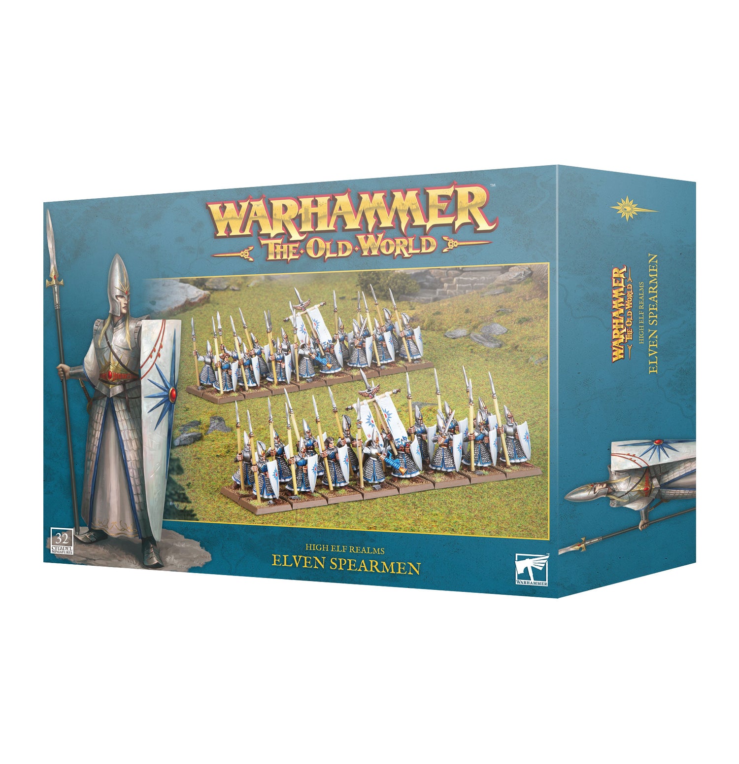 Warhammer: The Old World - High Elf Realms Elven Spearmen