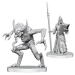 Pathfinder Battles Deep Cuts Miniatures: Vloriak (Despoiler Demon) & Demonologist