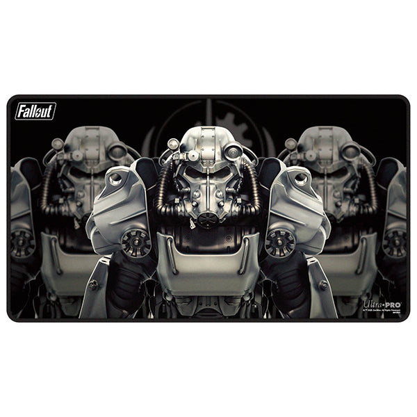 Fallout: Brotherhood of Steel Black-Stitched Playmat