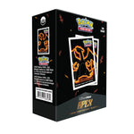 Pokemon TCG: Neon Kanto 105ct APEX Deck Protector Sleeves - Charizard