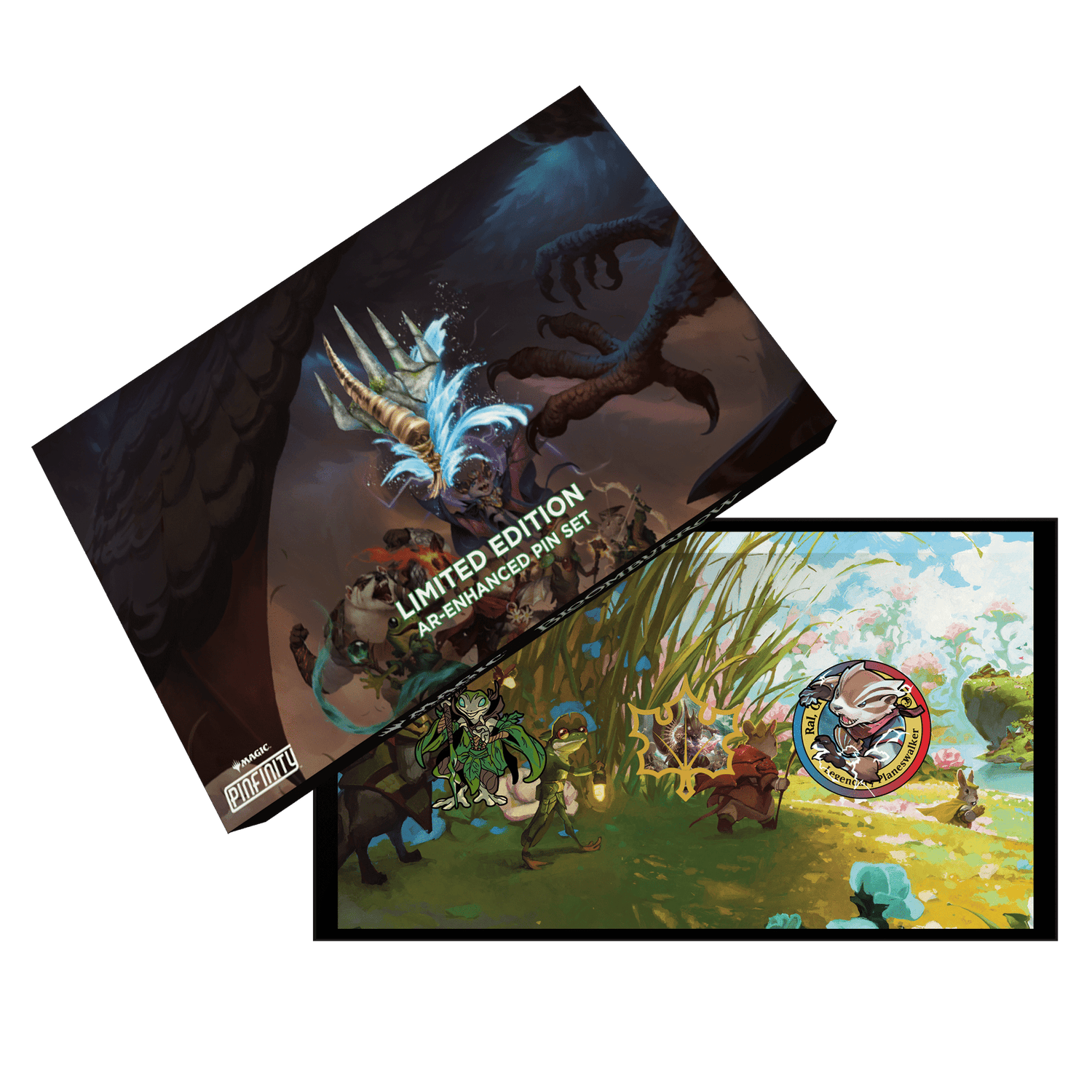 Magic the Gathering: Bloomburrow - Exclusive 3 Pin Set with ARt Card