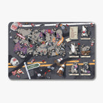 Daria Aksenova Playmat: World of Trash - Raccoons - Mammal Mayhem