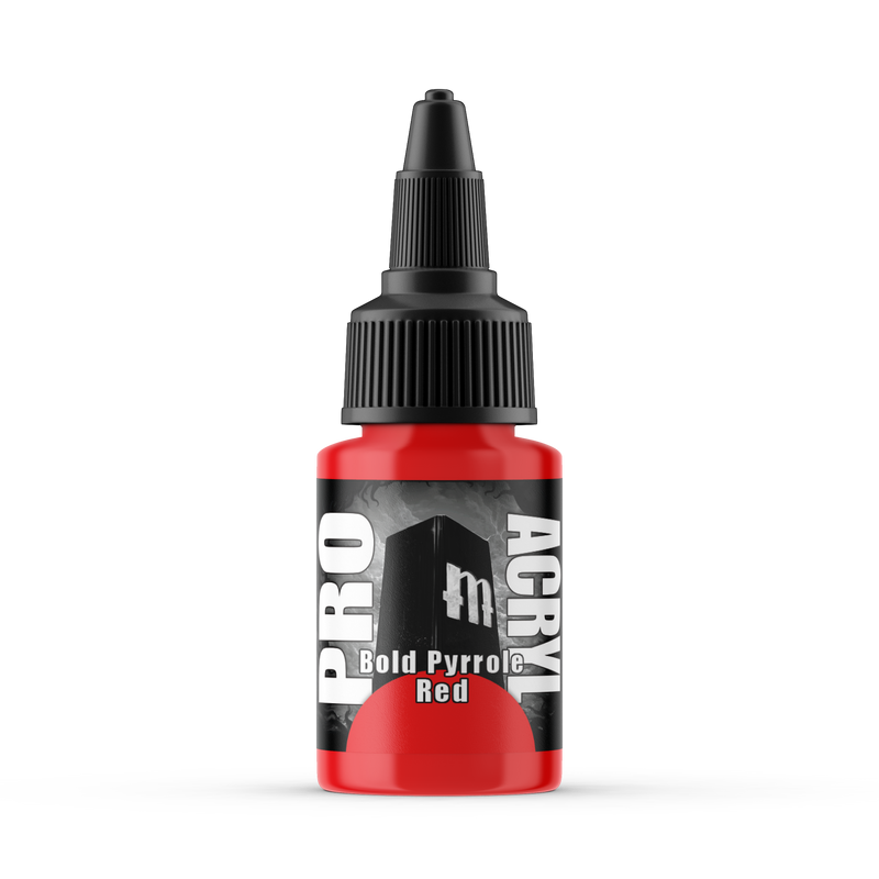 Pro Acryl: Bold Pyrrole Red (22ml)