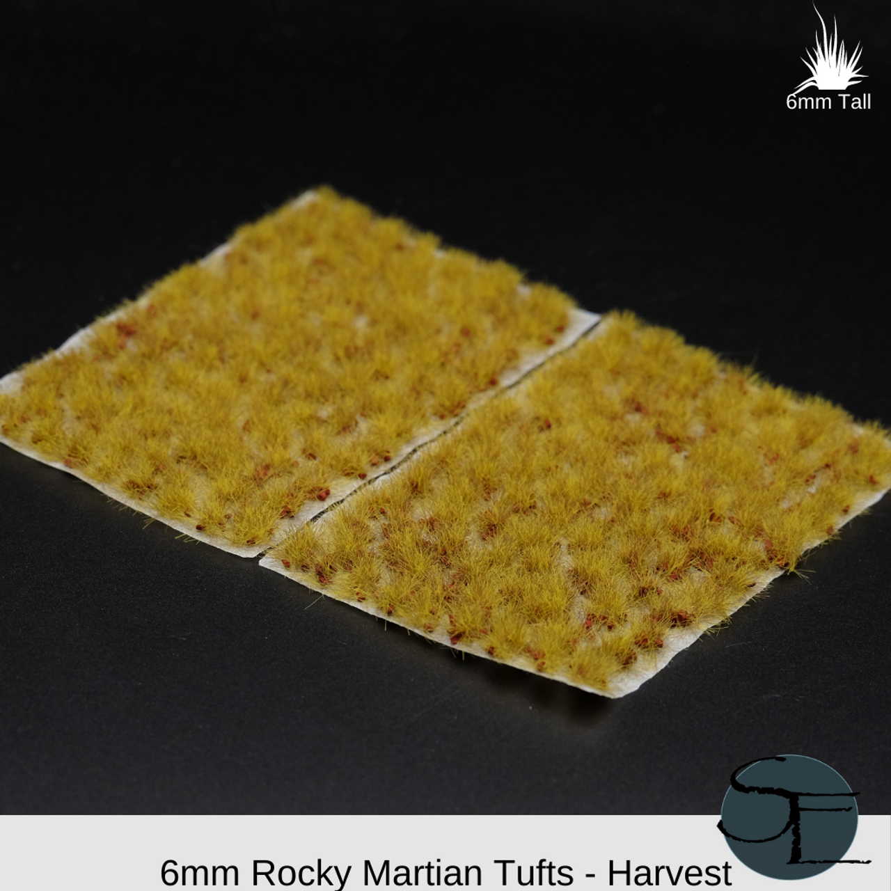 6mm Harvest Rocky Brown Natural Tufts