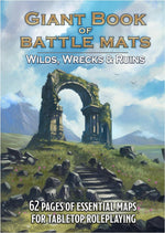 Giant Book of Battle Mats Wilds Wrecks & Ruins