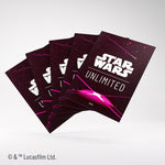 Star Wars: Unlimited - Premium Art Sleeve - Card Back Magenta