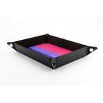 Pride Fold Up Velvet Dice Tray: Bisexual