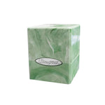 Marble Satin Tower - Lime Green / White