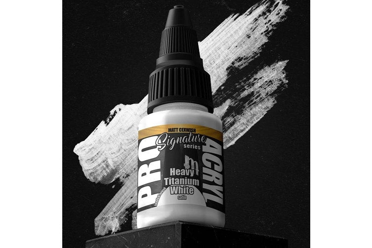 Pro Acryl: Matt Cexwish - Heavy Titanium White (22ml)
