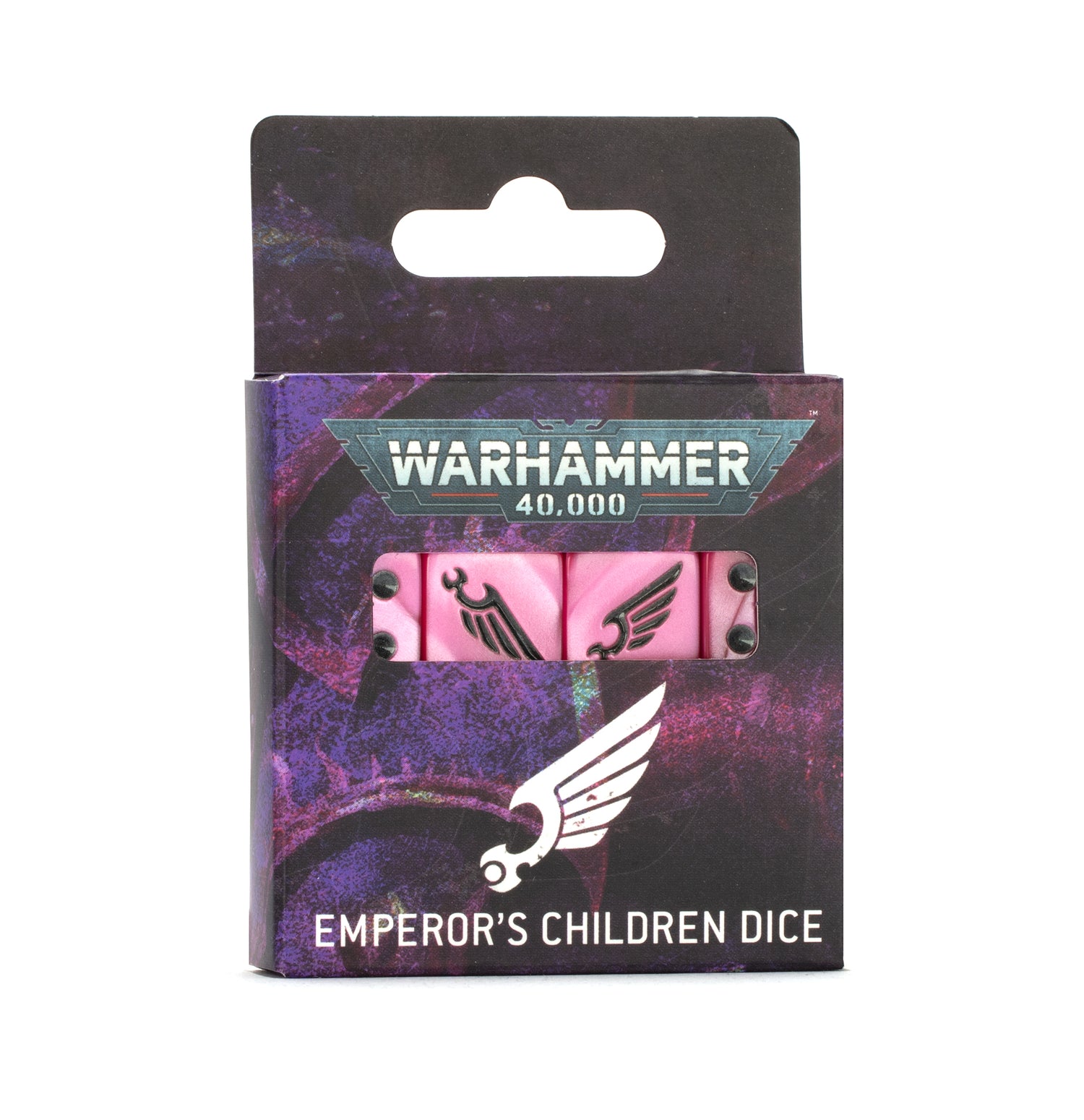 Warhammer 40K: Emperor's Children Dice Set