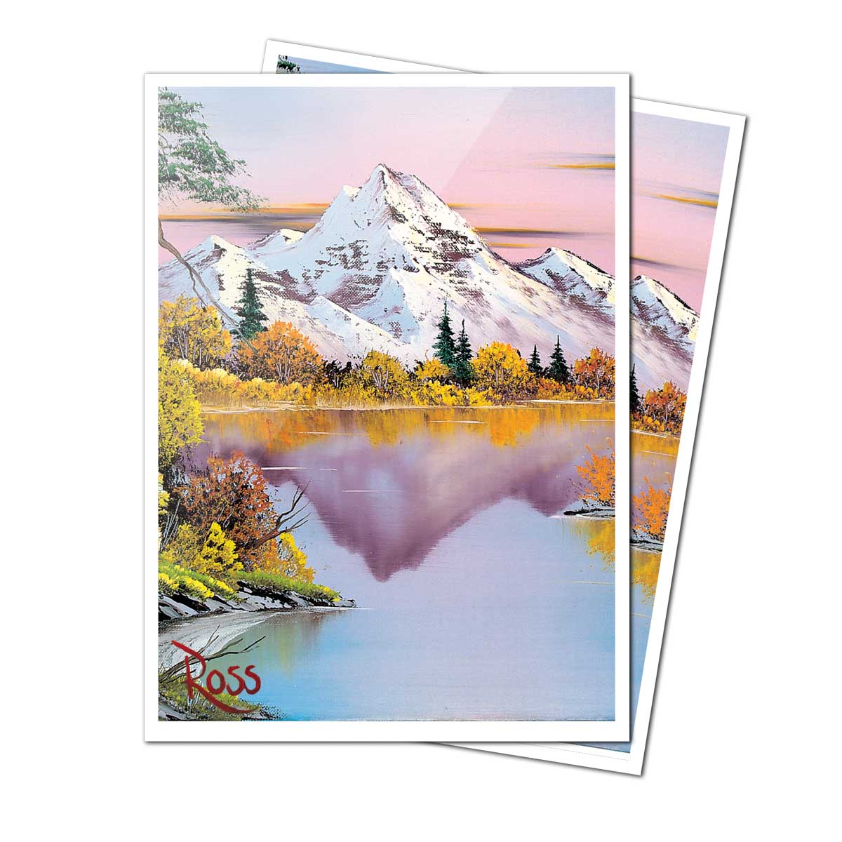 bob ross card sleeves 2023 Topps x Baseball Variations Guide, SSP Gallery safe polypropylene materials ensure you can sleeve your cards with confidence Bob Ross: Mighty Mountain Lake