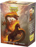 Dragon Shield: (100) Matte Dual Art - Fire Horse 2026