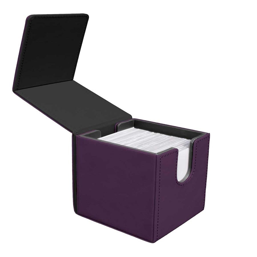Vivid Alcove Flip Deck Box - Midnight Plum