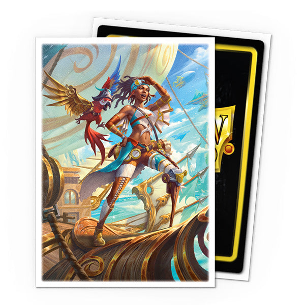 Dragon Shield: Standard - Matte 'Flesh & Blood Puffin, Hightail the Pirate Hero' Art (100 ct.)