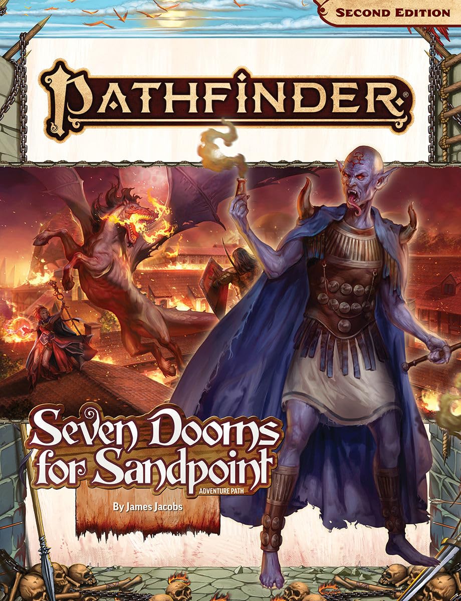 Pathfinder RPG 2E Adventure Path: Seven Dooms for Sandpoint - Softcover Edition