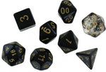 Solid Black with Gold Ink 7 Die Set