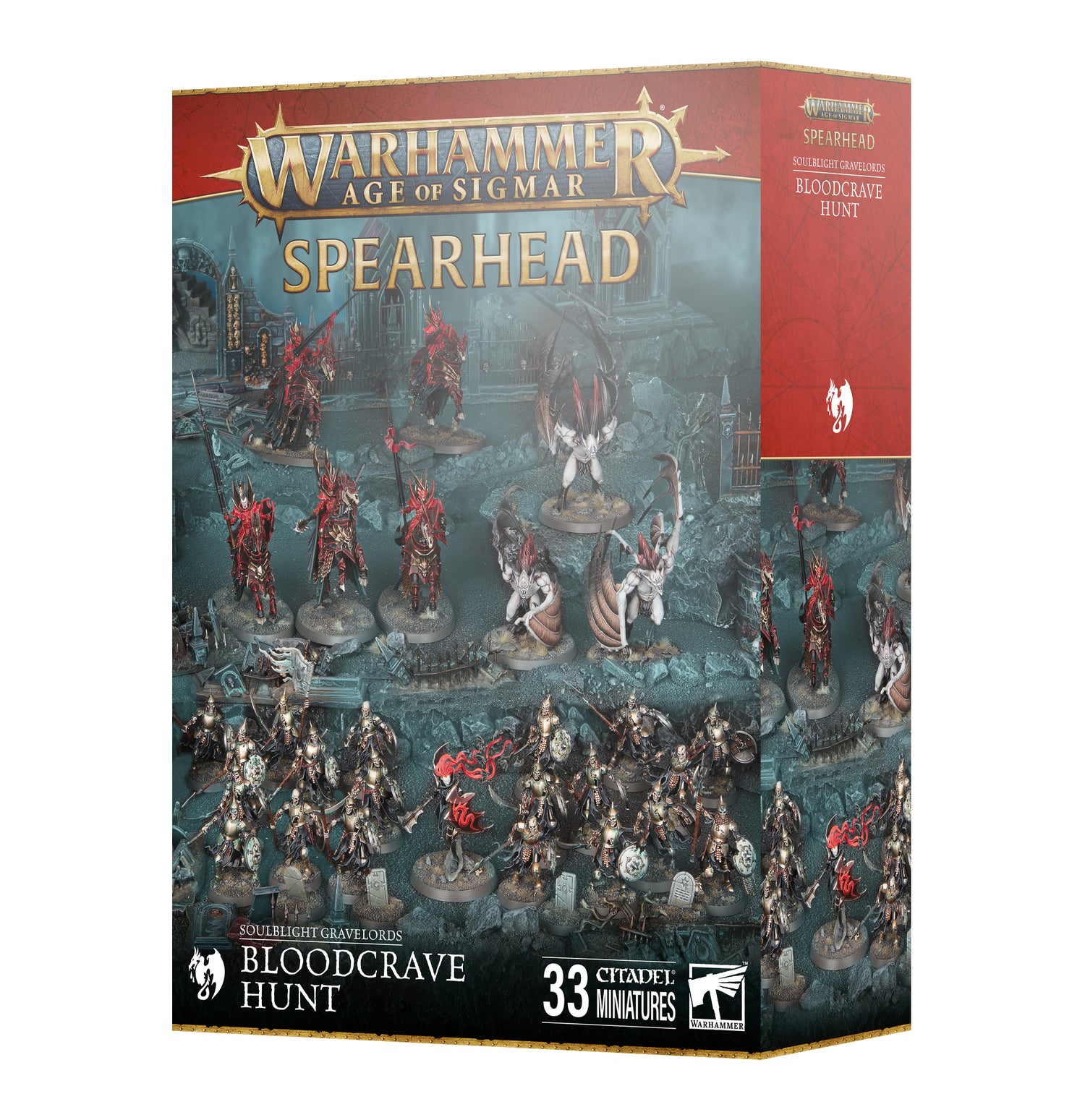 Warhammer Age of Sigmar: Soulblight Gravelords Spearhead Bloodcrave Hunt (2025)