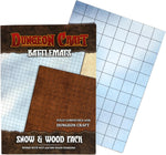 Dungeon Craft: Battle Map- Wood and Snow