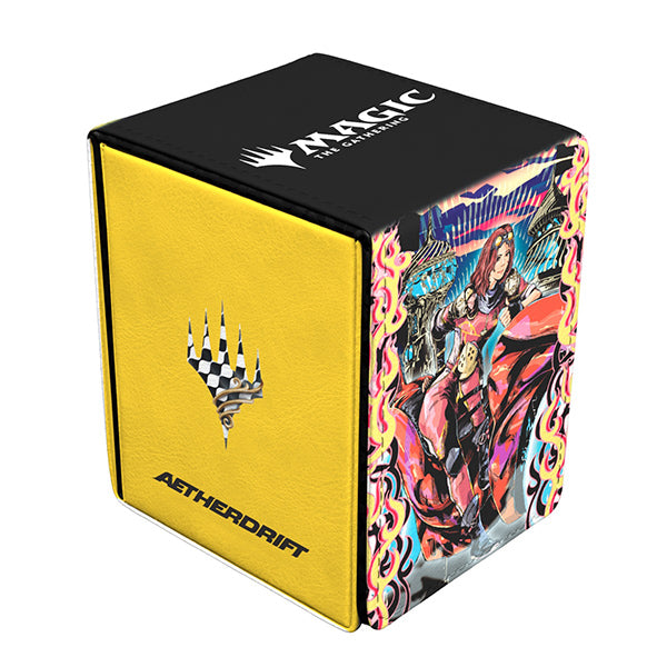 Magic the Gathering CCG: Aetherdrift - Chandra, Apark Hunter Alcove Flip 100+ Deckbox