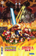 Sonic The Hedgehog X Godzilla