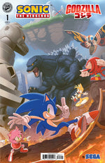 Sonic The Hedgehog X Godzilla