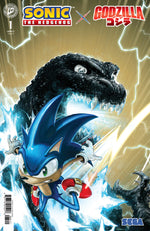 Sonic The Hedgehog X Godzilla