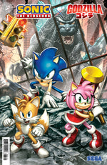 Sonic The Hedgehog X Godzilla