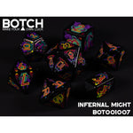 7-Die Set Botch Dice - Infernal Might
