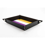 Pride Fold Up Velvet Dice Tray: Nonbinary