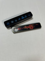 Sorensen's Glass Dice Set - Blue
