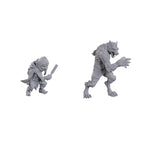 Critical Role Unpainted Miniatures: W23 Chetney Pock O'Pea & Werewolf