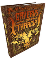 Dungeon Crawl Classics RPG: Caverns of Thracia - Limited Edition Minotaur Hide Cover
