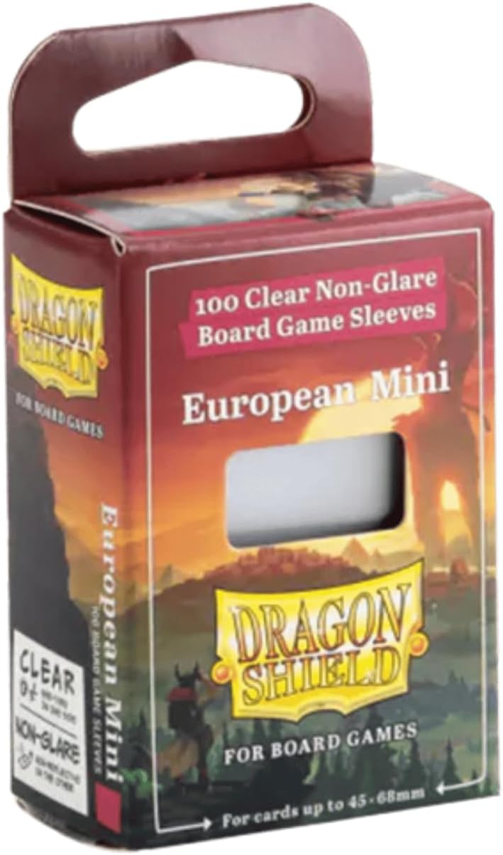 Dragon Shield: European Mini Board Game Sleeves (100)
